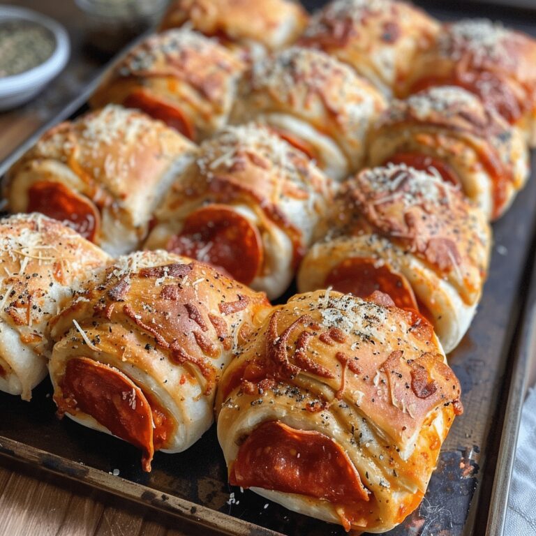 Pepperoni Pizza Rolls Recipe