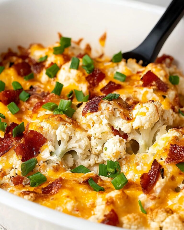 Loaded Cauliflower Casserole Recipe