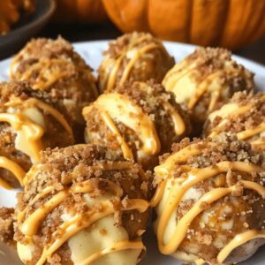 No Bake Pumpkin Cheesecake Balls Recipe
