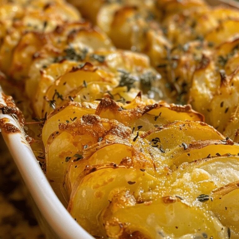 Sliced Baked Potatoes Recipe