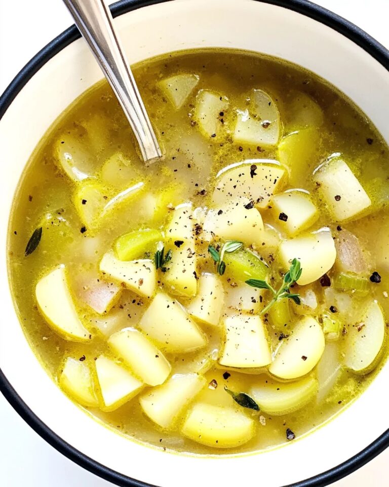 Rustic Potato Leek Soup Recipe