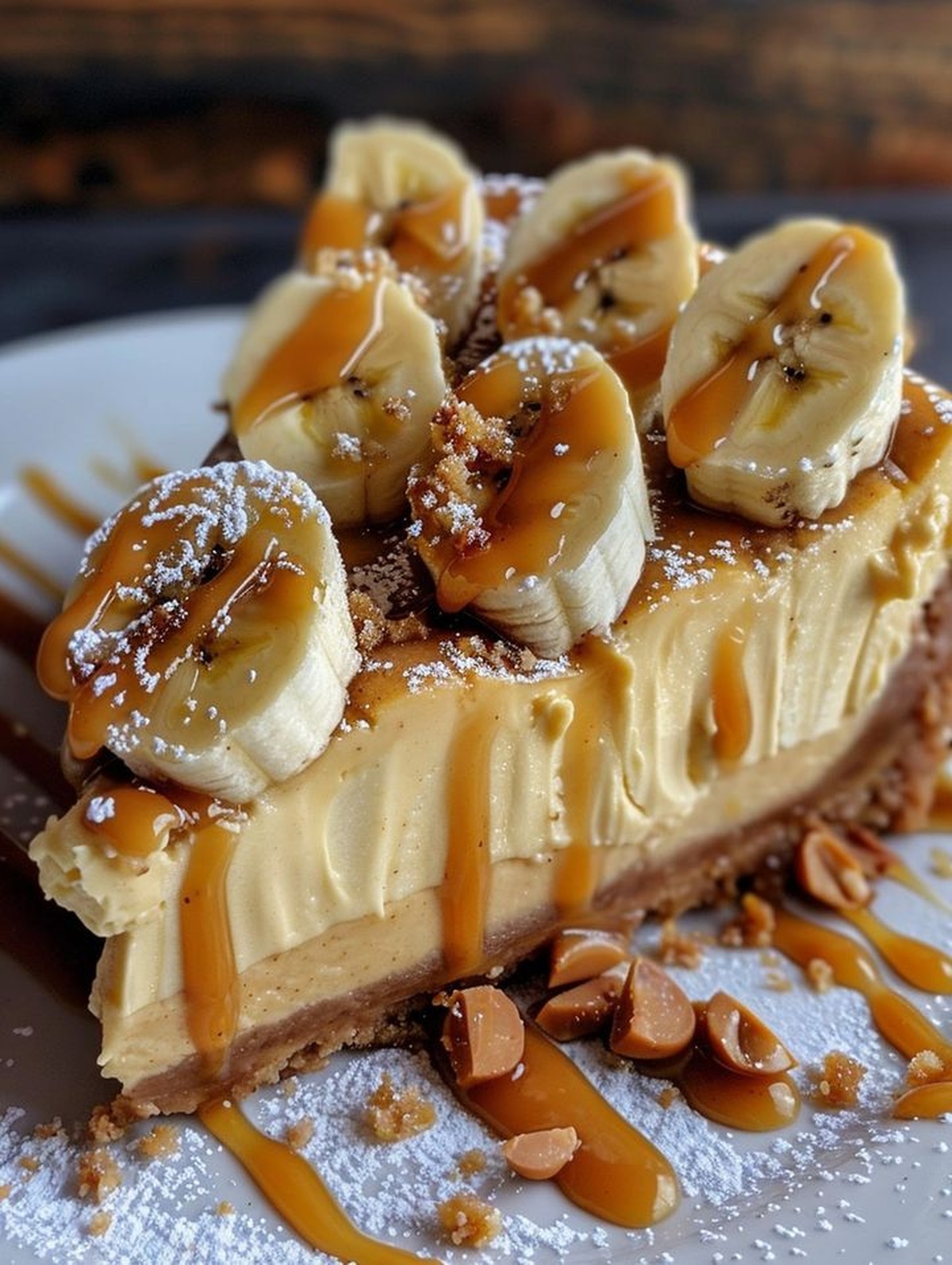 Peanut Butter Banana Cheesecake Recipe