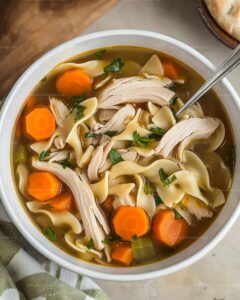 Rotisserie Chicken Noodle Soup Recipe