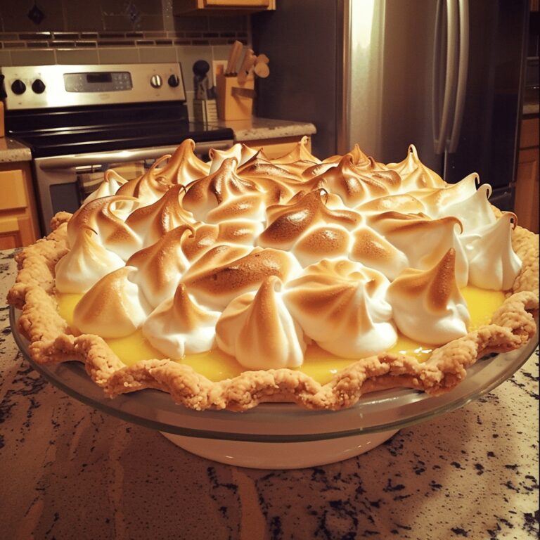 Homemade Lemon Meringue Pie Recipe