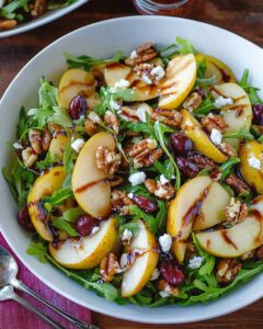 Pear Salad with Balsamic Vinaigrette Recipe