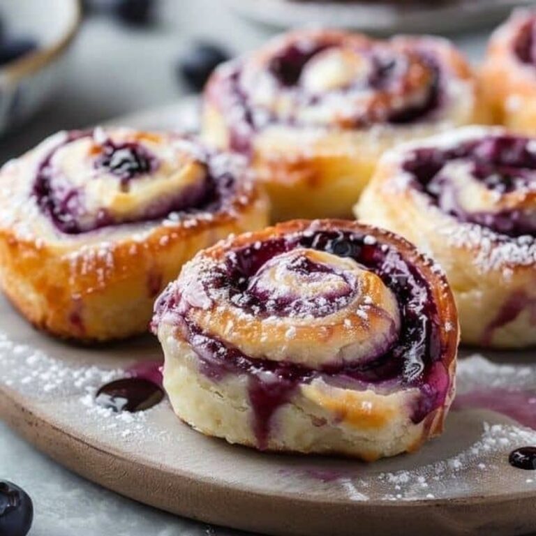 Blueberry Cream Cheese Rolls Recipe