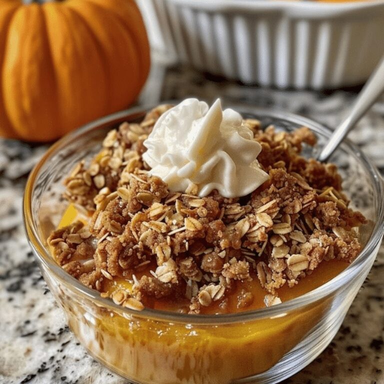 Pumpkin Crisp Recipe