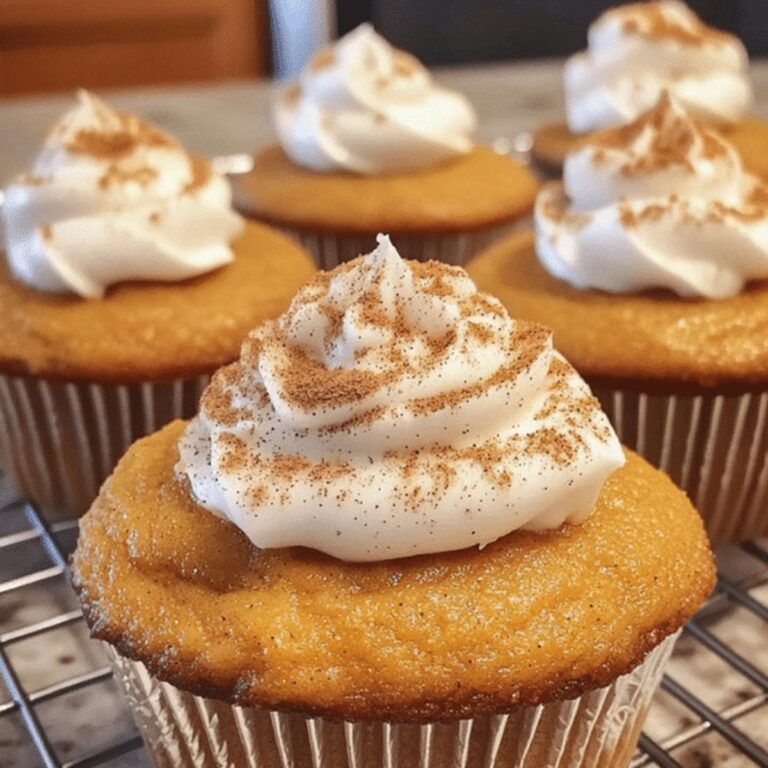 Impossible Pumpkin Pie Cupcakes Recipe