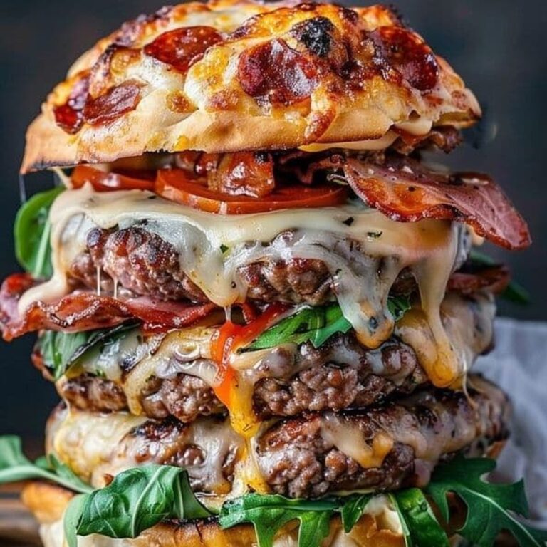 Pizza Burgers Recipe