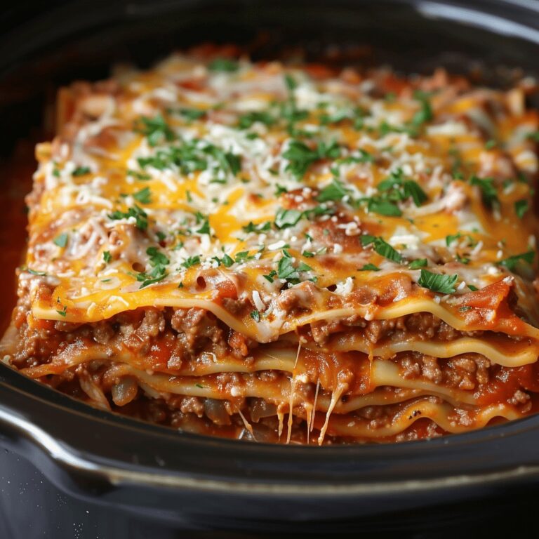 Lazy Day Crock-Pot Lasagna Recipe