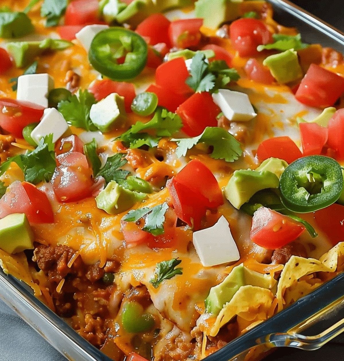 Walking Taco Casserole Recipe