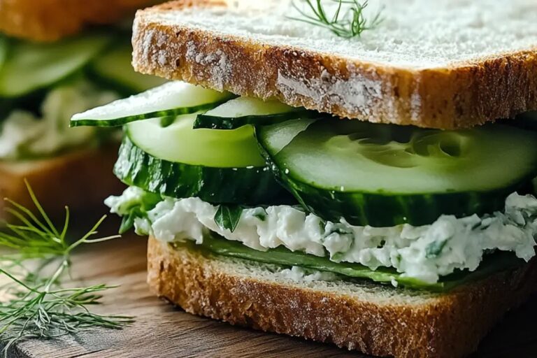 Cucumber Sandwiches Recipe