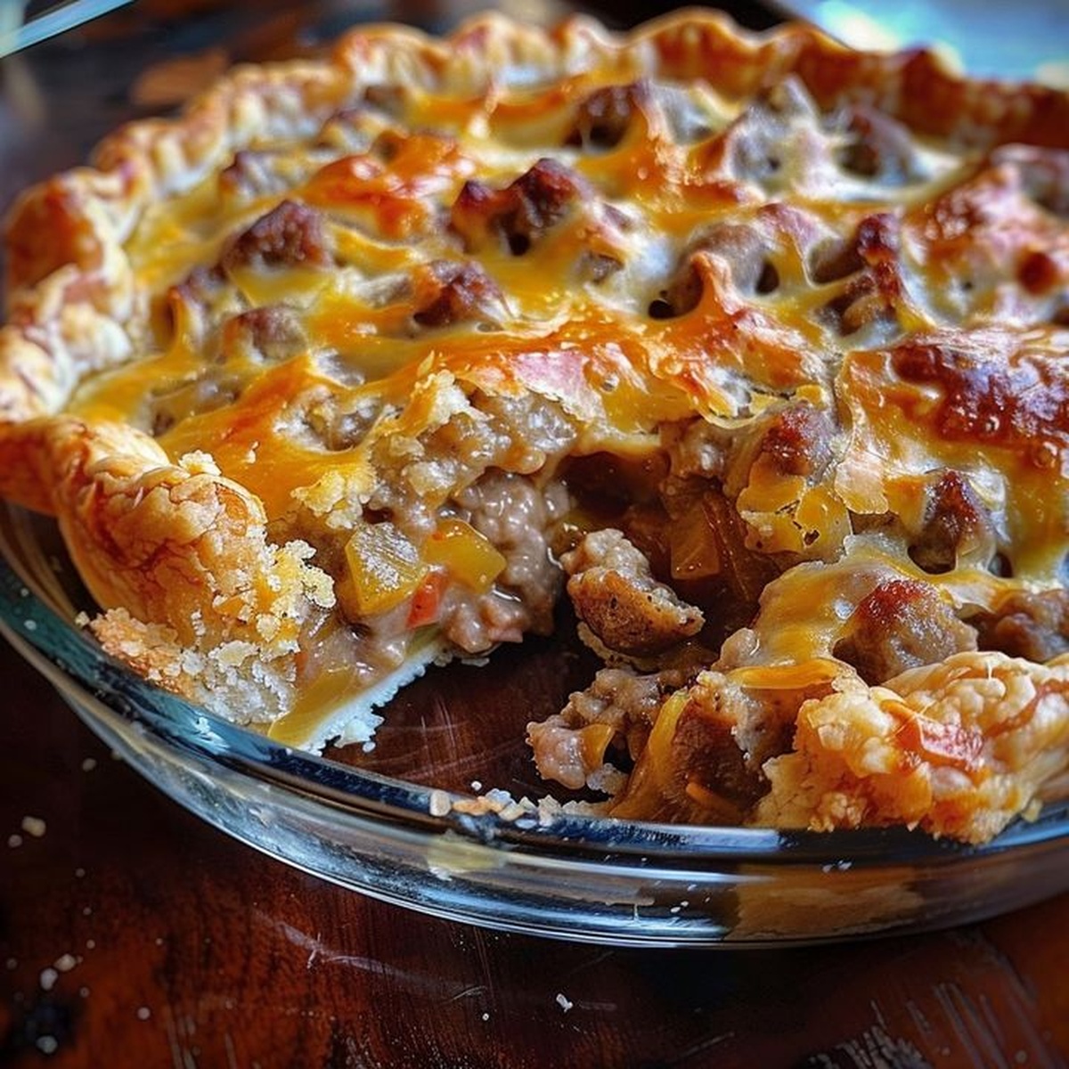 Monterey Sausage Pie Recipe