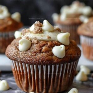 Irresistible White Chocolate Cinnamon Banana Muffins Recipe