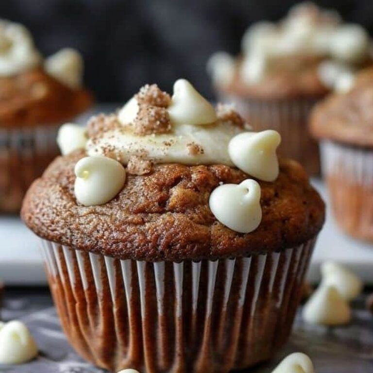 Irresistible White Chocolate Cinnamon Banana Muffins Recipe