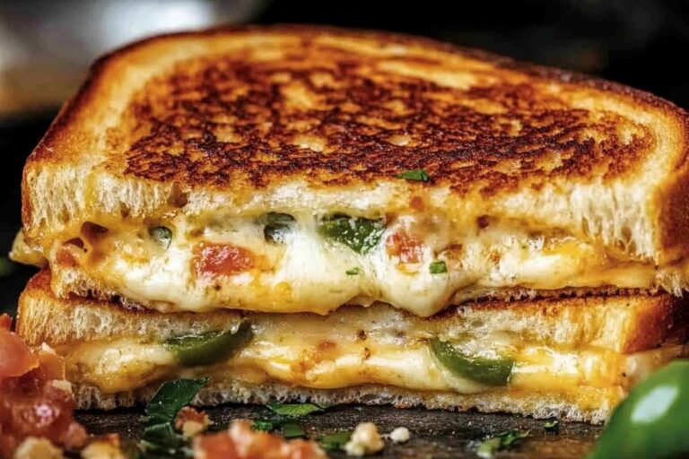 Roasted Jalapeno Popper Grilled Cheese Recipe