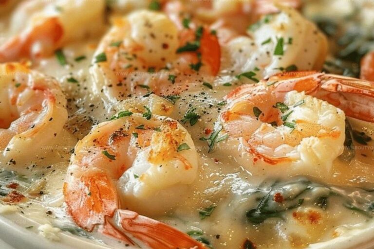 Creamy Shrimp and Crab Spinach Recipe