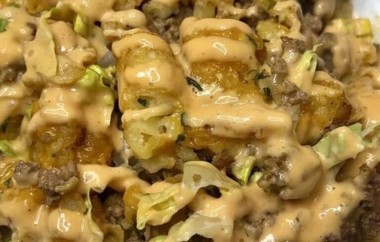 Big Mac Tater Tot Casserole Recipe