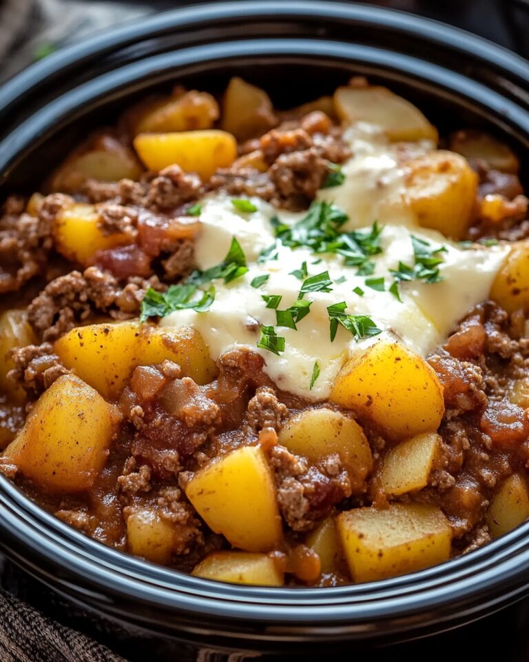 Slow Cooker Cowboy Potato Casserole Recipe