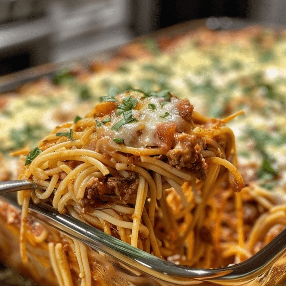 Million Dollar Spaghetti Casserole Recipe