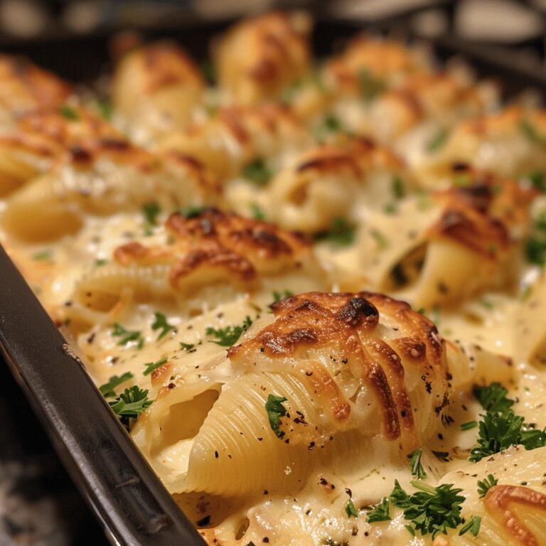 Million Dollar Chicken Alfredo Stuffed Shells Recipe