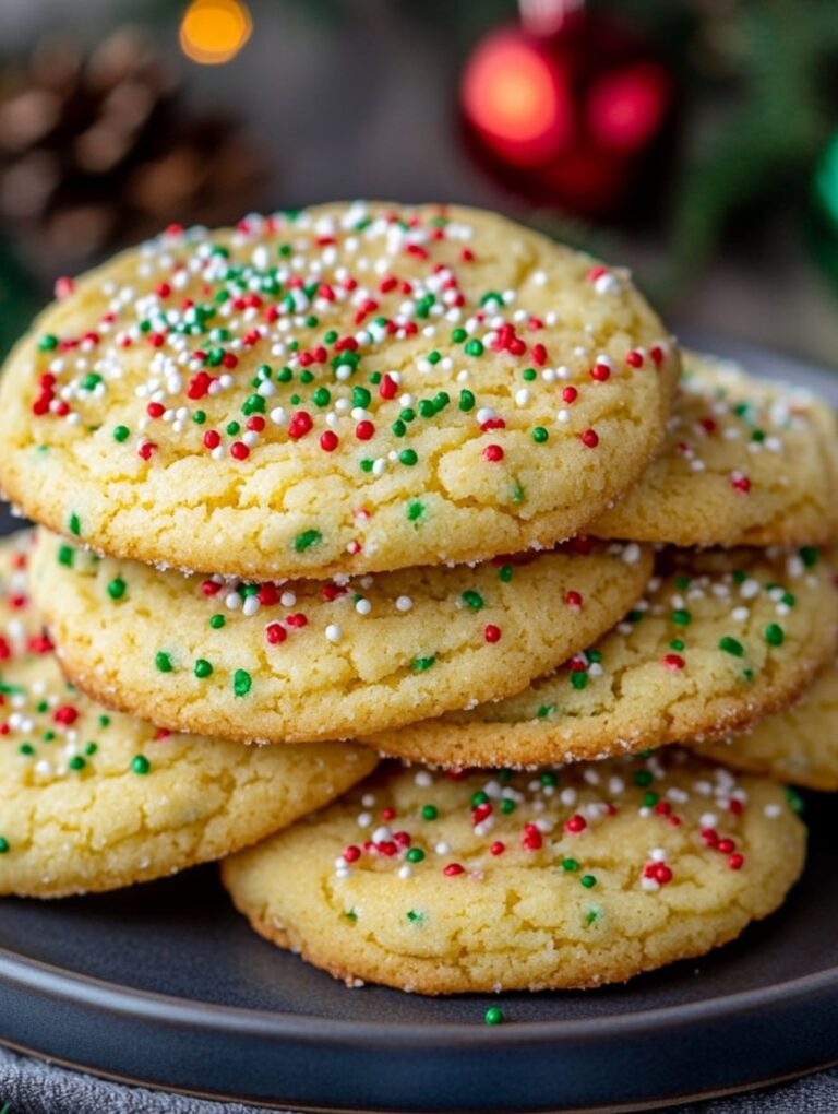 Christmas Ooey Gooey Butter Cookies Recipe