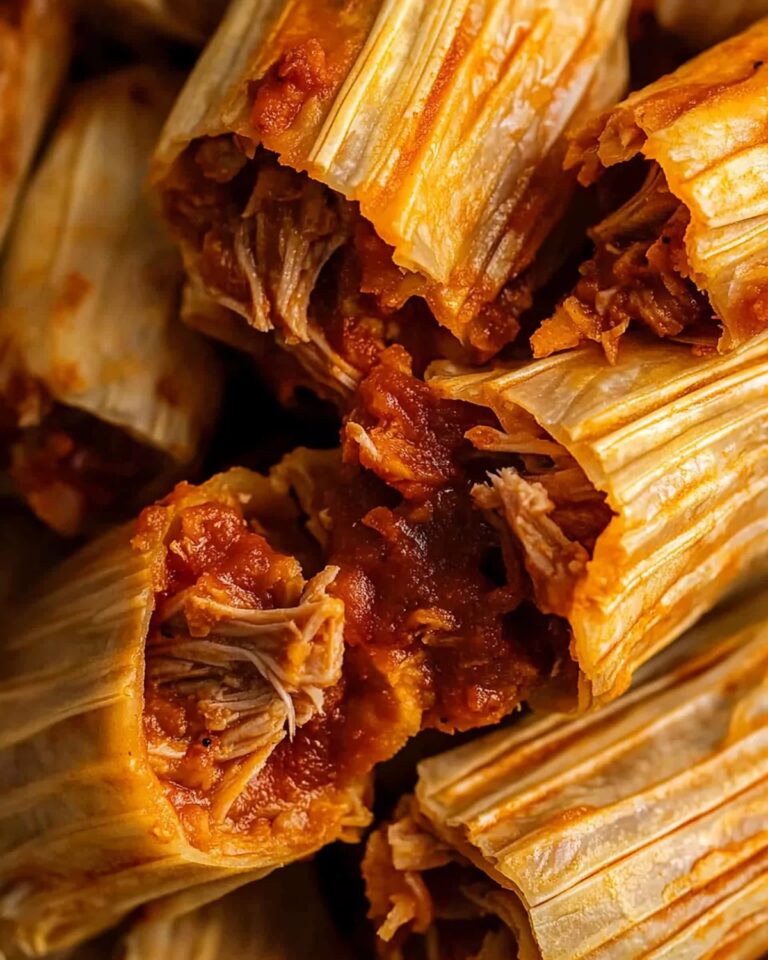 Pork Tamales Rojos Recipe