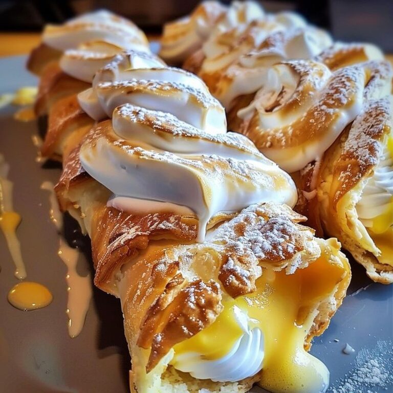 Lemon Meringue Pie Cannolis Recipe