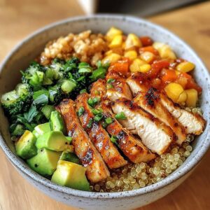 Quinoa Chicken Bowl Recipe