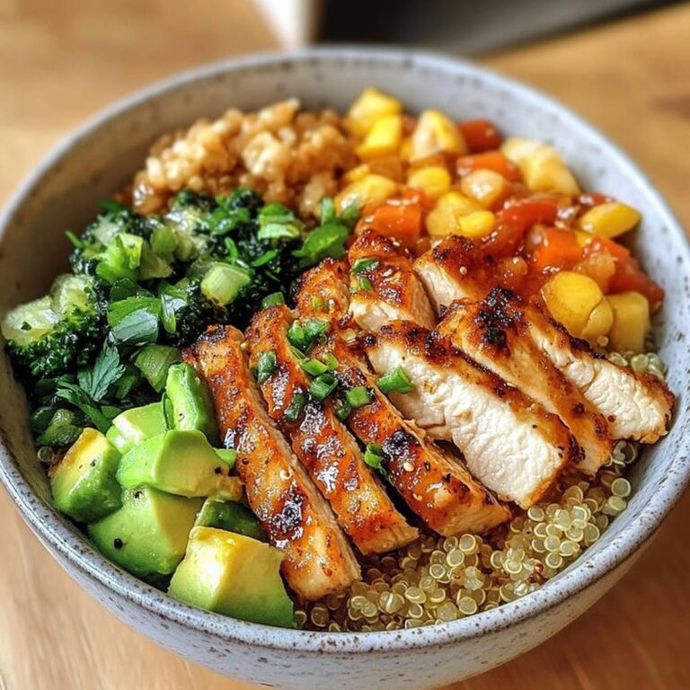 Quinoa Chicken Bowl Recipe