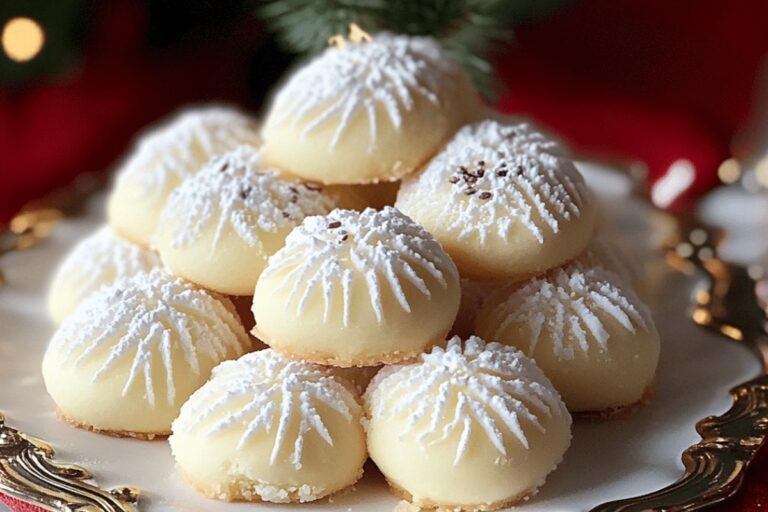 Sweetened Condensed Milk Snowball Cookies Recipe