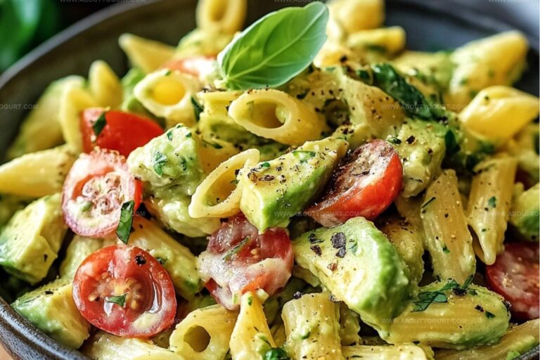 Avocado Pasta Salad Recipe