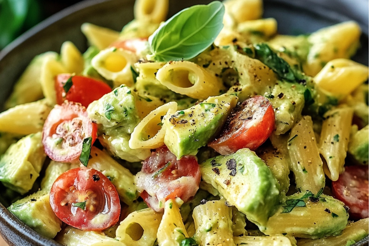 Avocado Pasta Salad Recipe