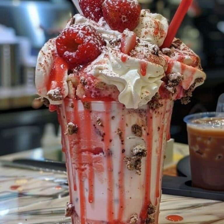 Strawberry Cheesecake Freakshake Recipe