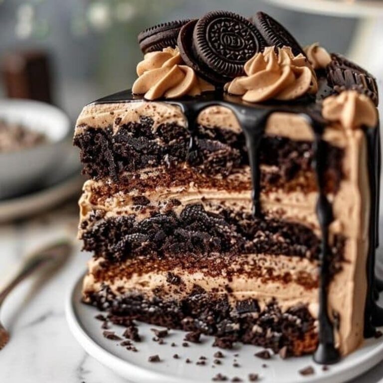 Oreo Peanut Butter Chocolate Cake Recipe