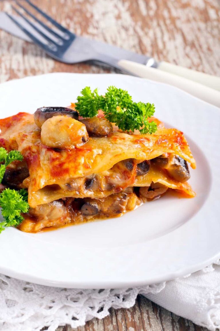 Mushroom Lasagna Recipe