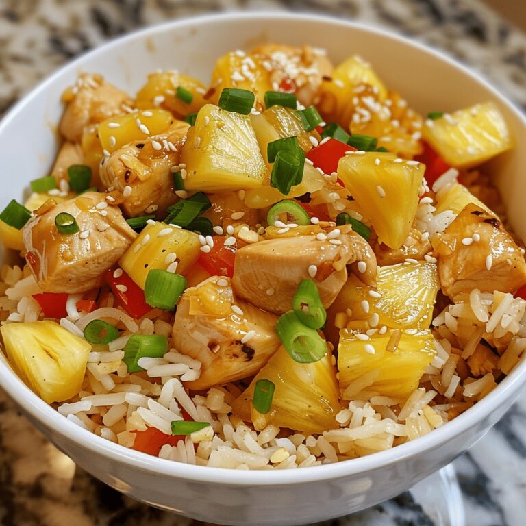 Paradise Pineapple Chicken And Rice Recipe