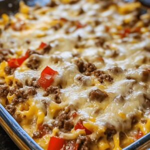 Philly Cheesesteak Casserole Recipe