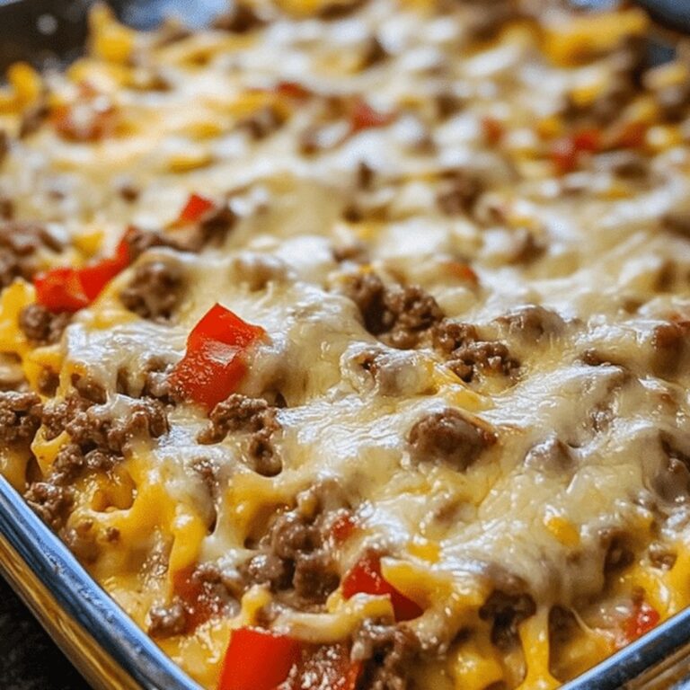 Philly Cheesesteak Casserole Recipe