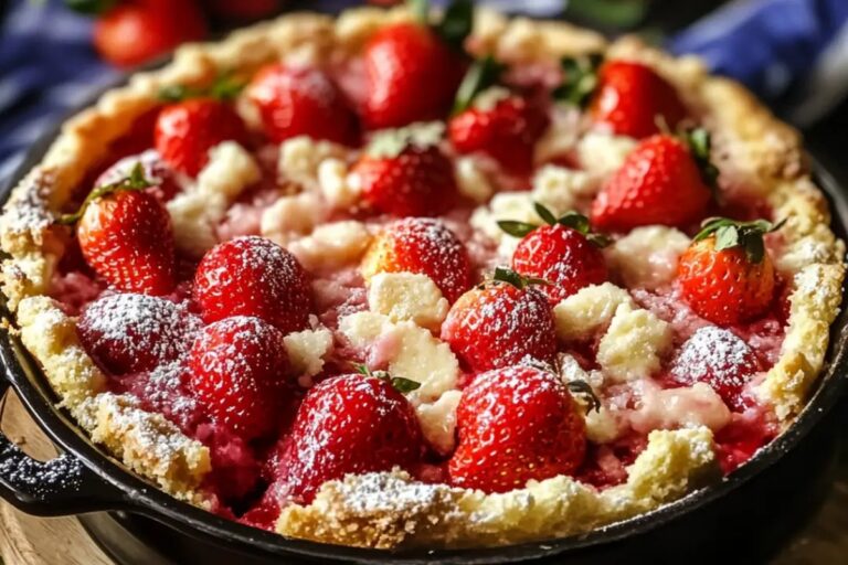 Strawberry Cheesecake Dump Cake Recipe