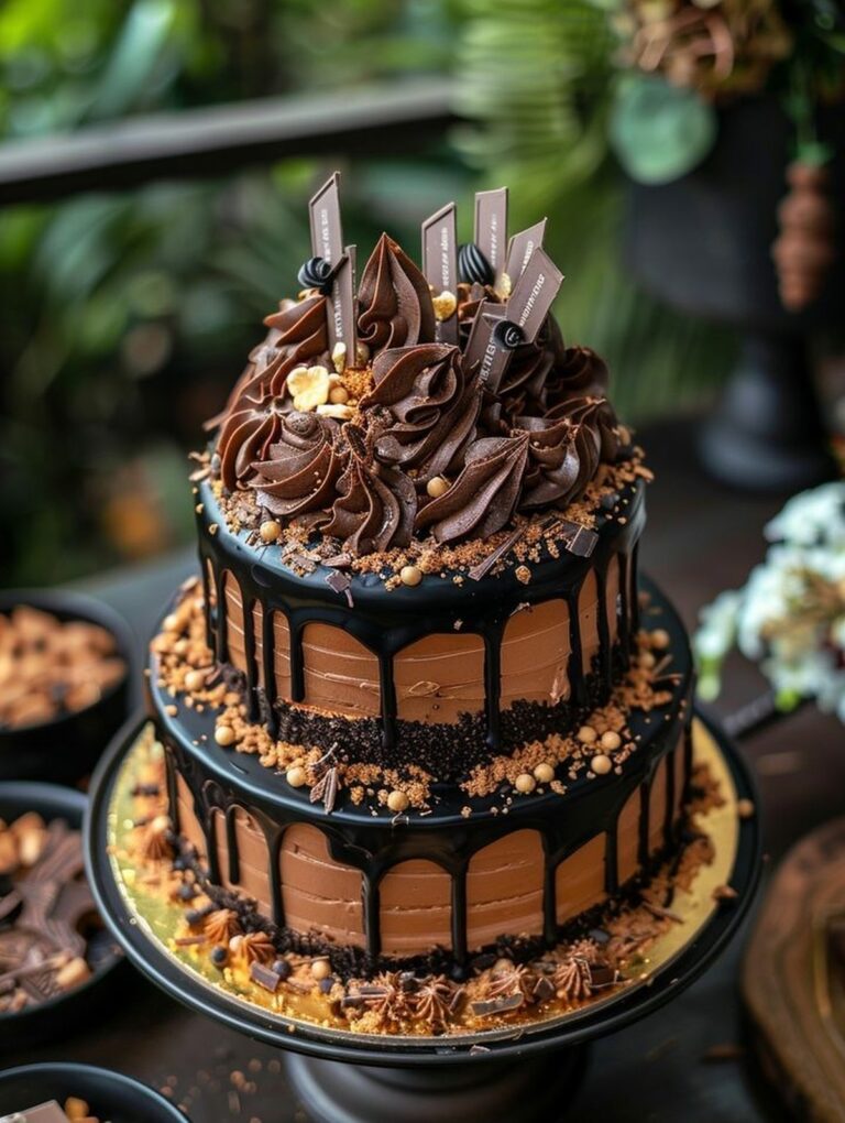 Giant German Chocolate Cheesecake Recipe