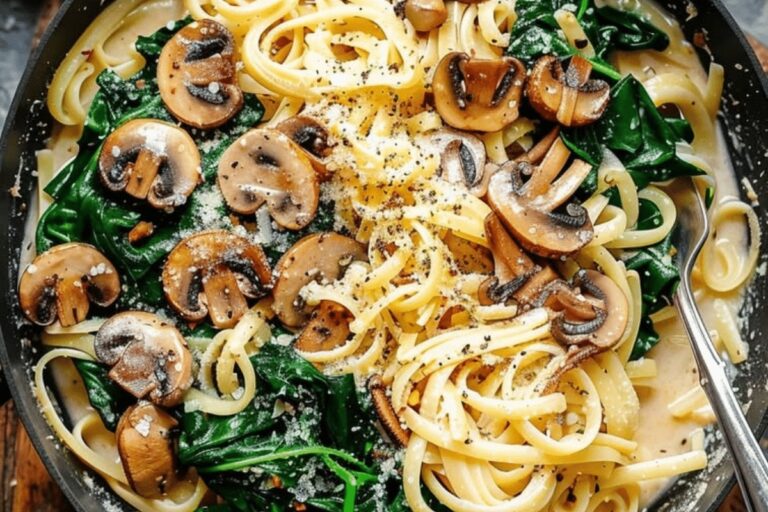 One Pot Garlic Parmesan Pasta Recipe