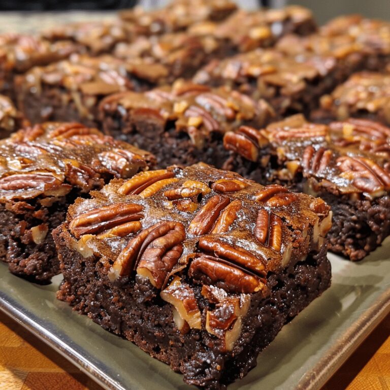 Pecan Pie Brownies Recipe