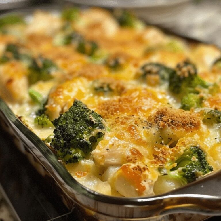 Cheesy Baked Potato Chicken And Broccoli Casserole Recipe