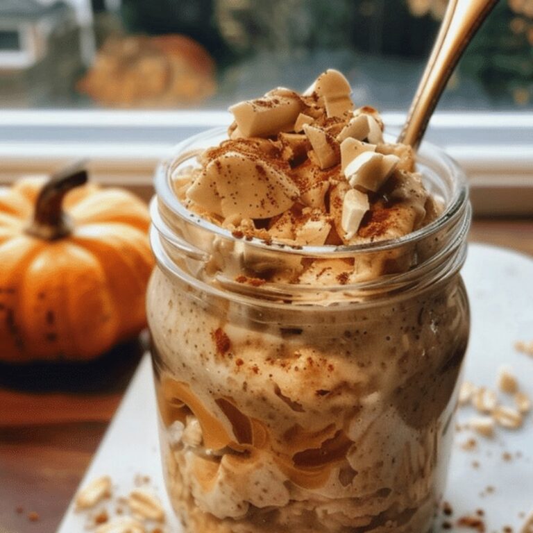 Pumpkin Pie Overnight Oats Recipe