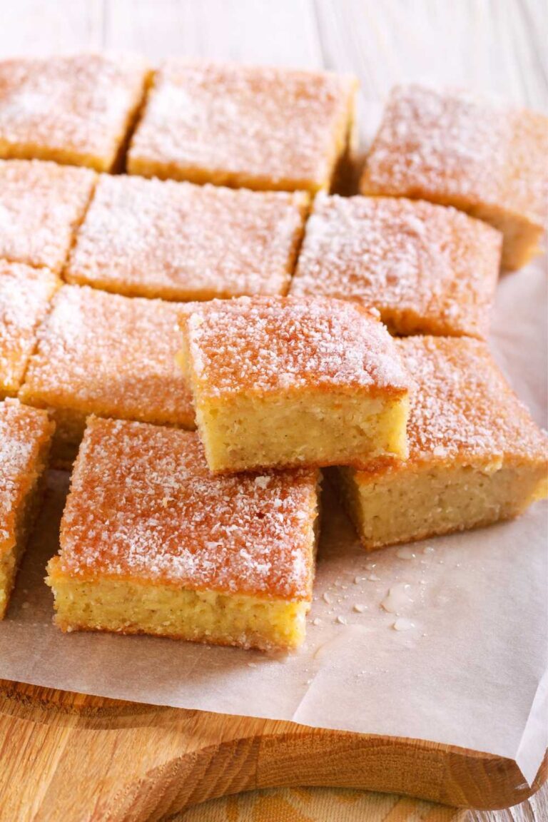 Coconut Tray Bake Recipe