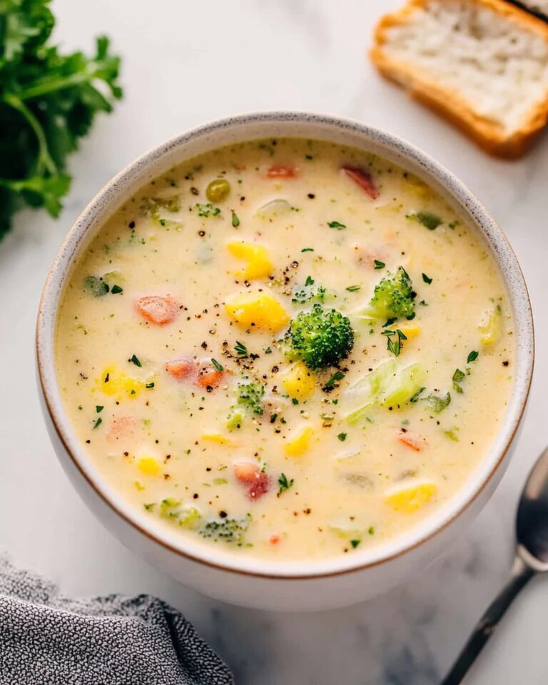 Creamy Vegetable Soup Recipe