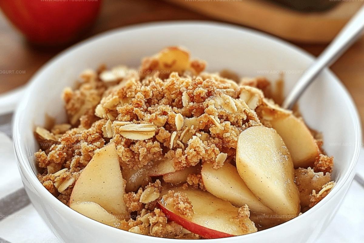 Healthy Apple Crisp Recipe