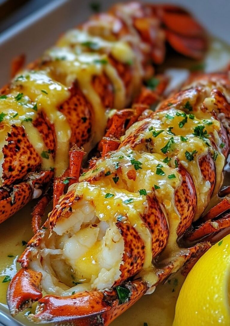 Tremendous Garlic Lemon Lobster Recipe