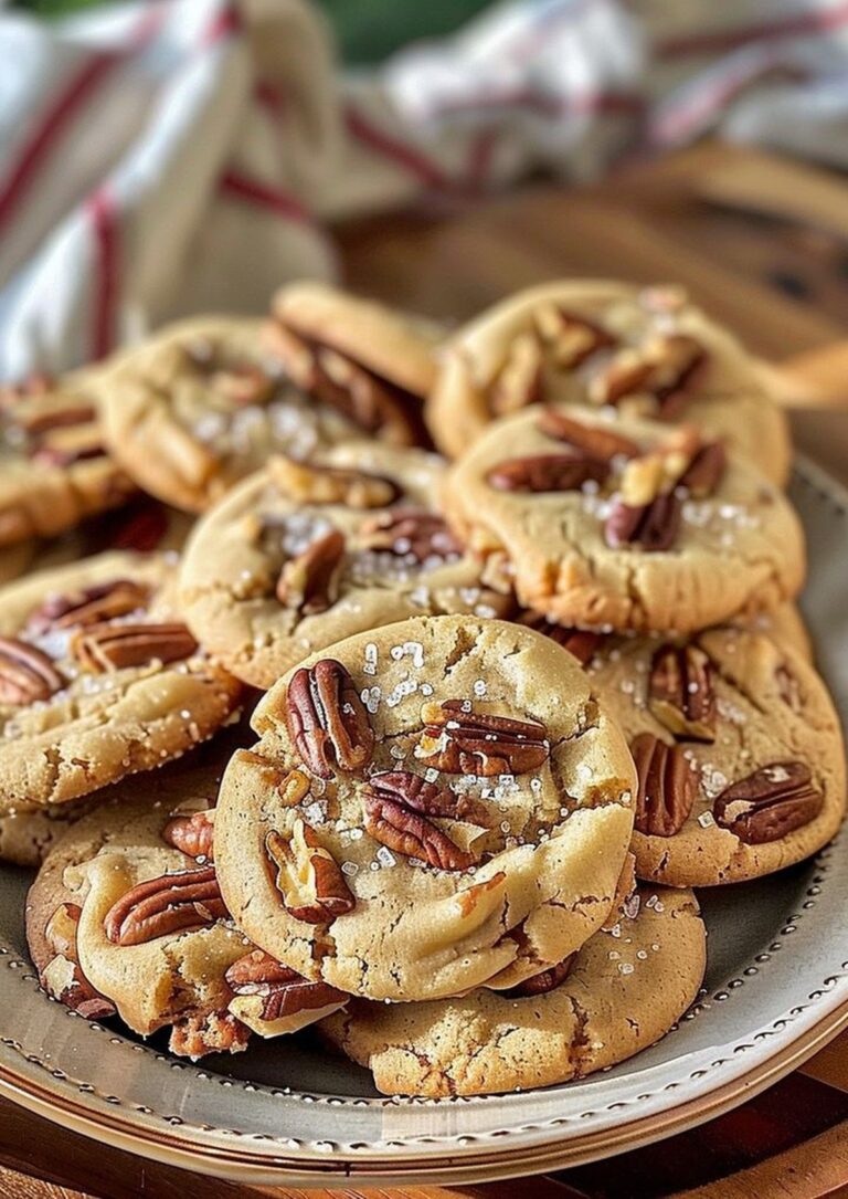 Brown Sugar Pecan Cookies Recipe